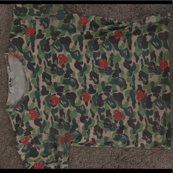 Comme des garçons X Bape Shirt - Picture 2 of 2